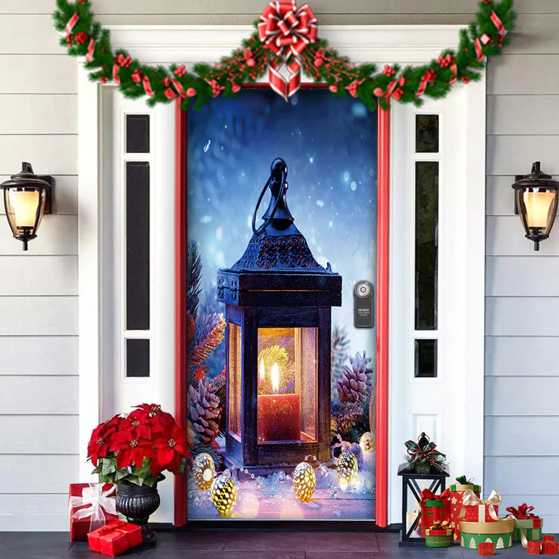 Christmas Themed Door Decoration