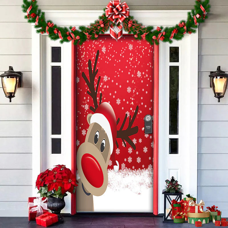 Christmas Themed Door Decoration